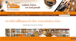 Desktop Screenshot of printen.de